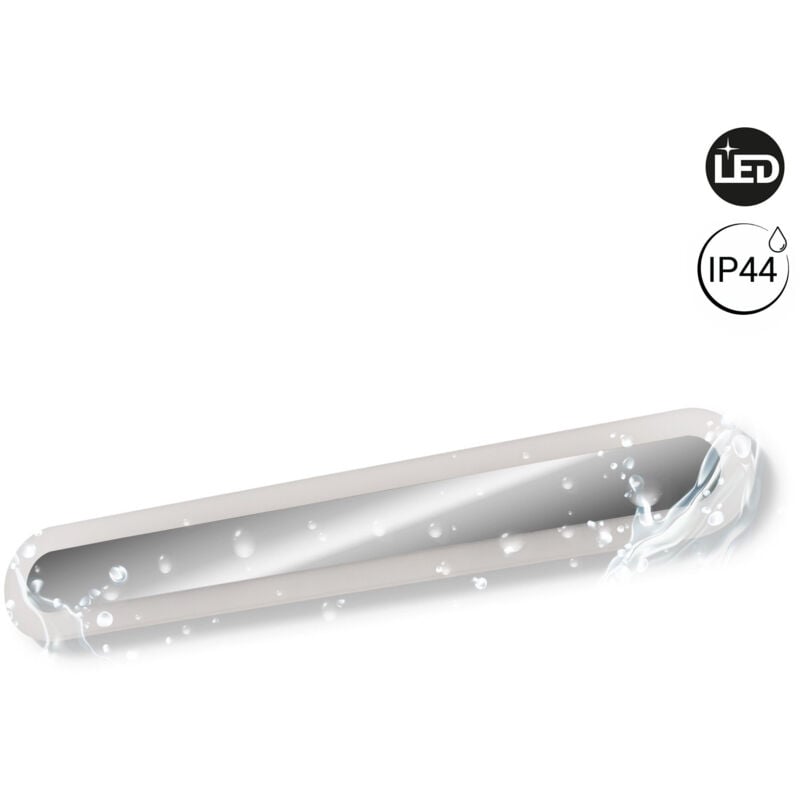 foto del prodotto barcelona led aplique da parete per bagno 10w 60 cm 4000k bianco neutro