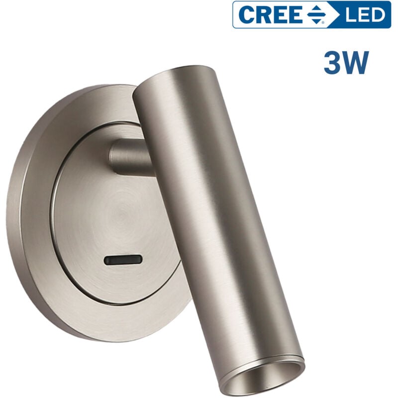 foto del prodotto barcelona led applique da incasso per lettura milsa 3w 2700k cri 85