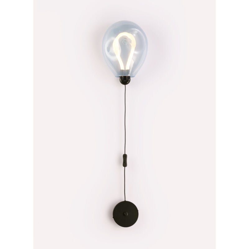 foto del prodotto barcelona led applique da parete led cristallo globo 8w colori