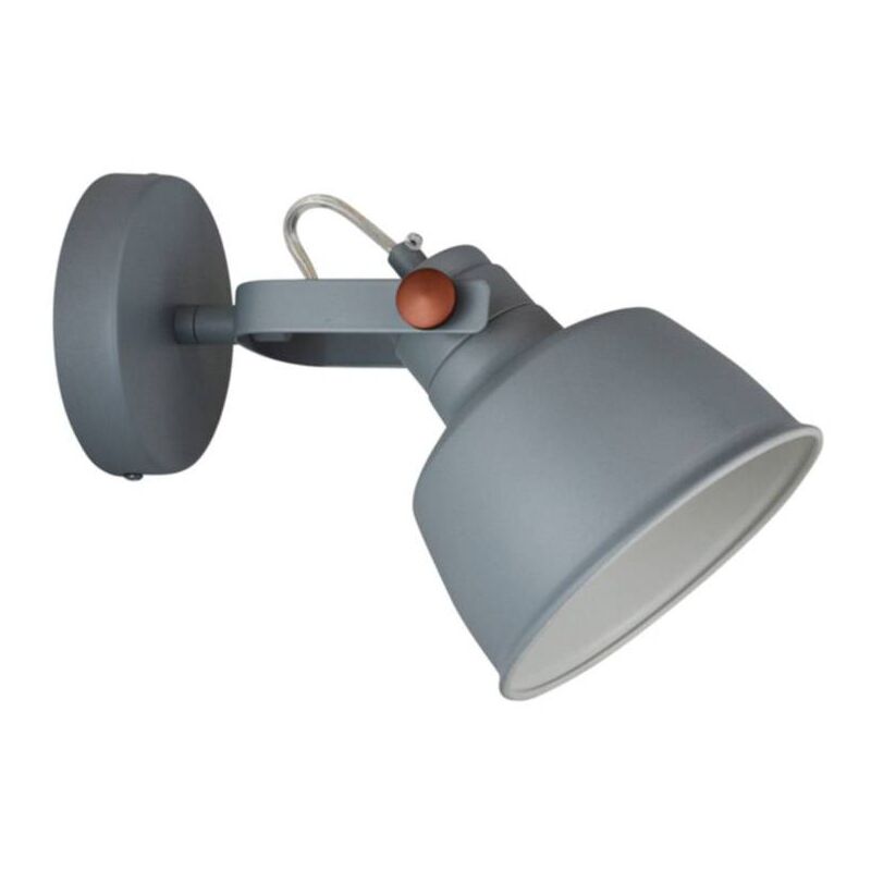 foto del prodotto barcelona led applique da parete orientabile per interni kukka lampadina e14