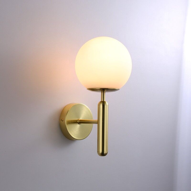 foto del prodotto barcelona led applique sfera di cristallo elsa e14