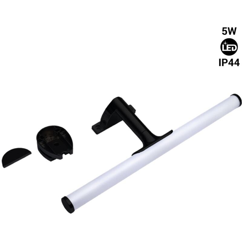 foto del prodotto barcelona led applique tubolare led per specchio da bagno 30cm 5w 3 bianco neutro