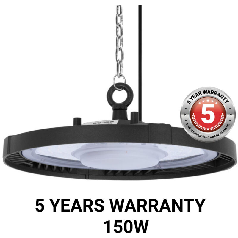 foto del prodotto barcelona led campana led industriale 150w 100lm w ip65 5 anni di bianco freddo
