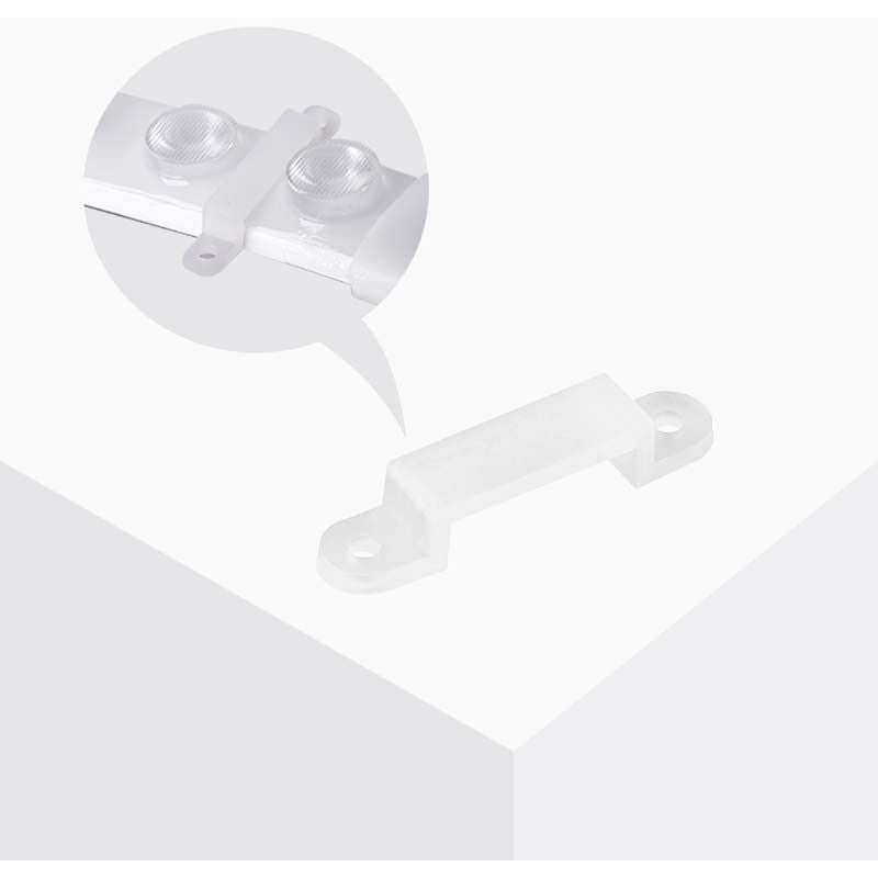 foto del prodotto barcelona led clip di fissaggio in silicone per wall washer flessibile
