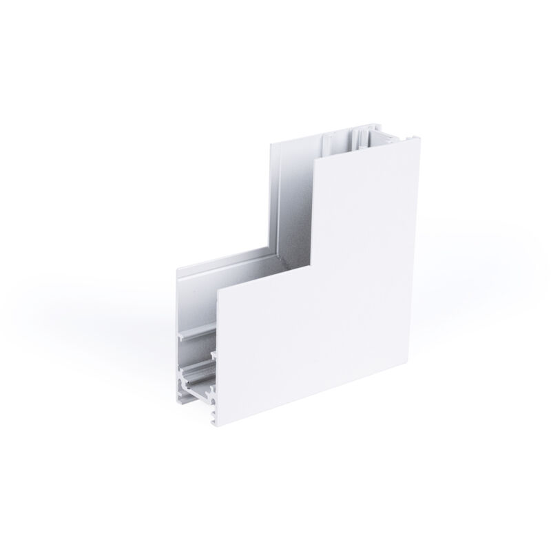 foto del prodotto barcelona led connettore a l per binario magnetico superficie 20 mm verticale