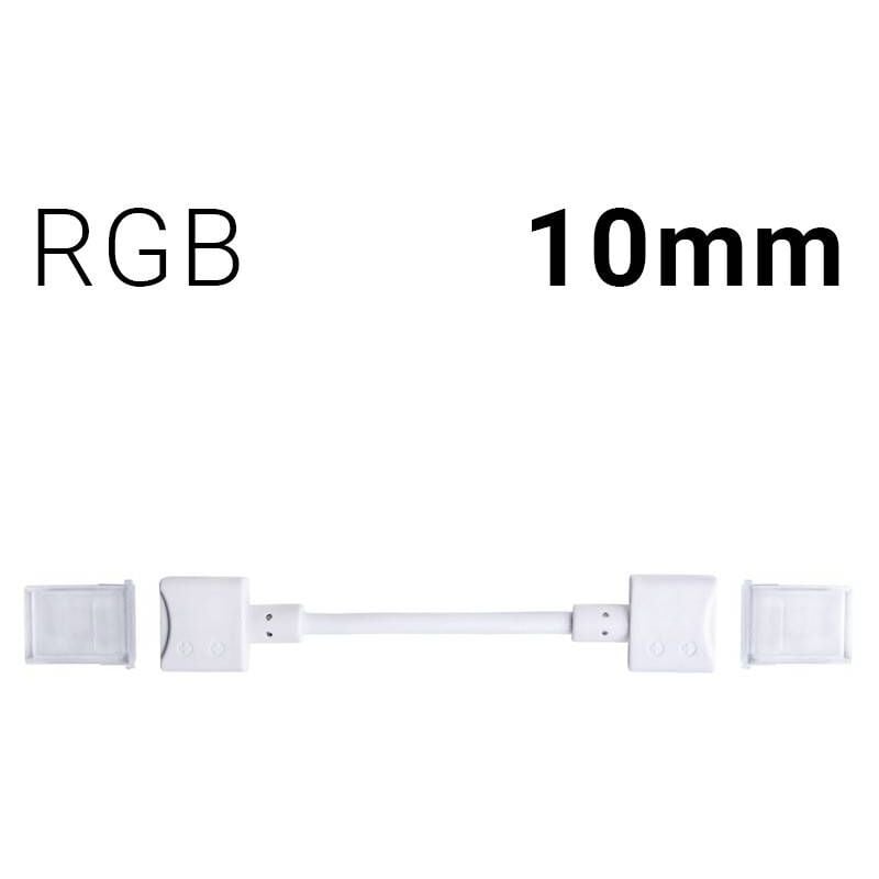 foto del prodotto barcelona led connettore domestico per striscia rgb da 10 mm ip68 a striscia