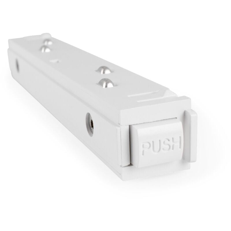 foto del prodotto barcelona led connettore retto unione per binari magnetici 20 mm