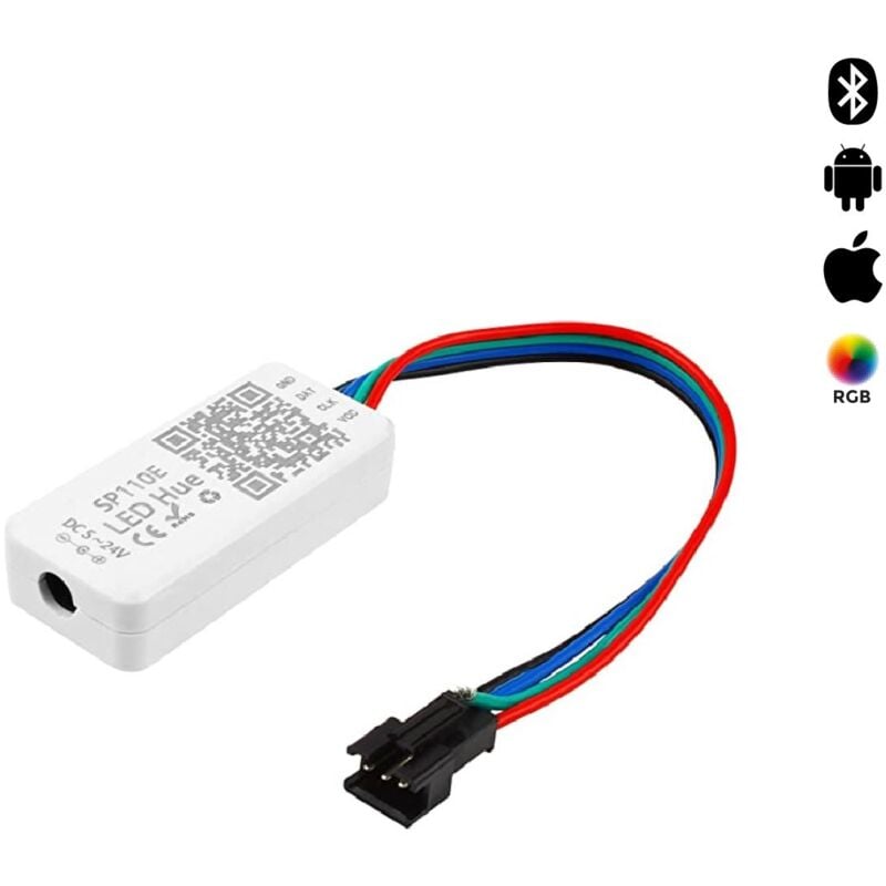 foto del prodotto barcelona led controller led ic pixel bluetooth rgb rgbw 5 24v dc 1024 pixel