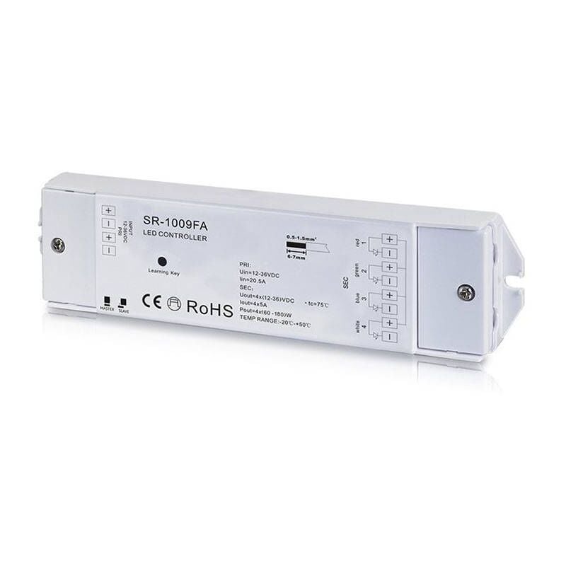 foto del prodotto barcelona led controller pmw rgb rgbw dimmer 12 36v dc 4 canali, 5a canale 