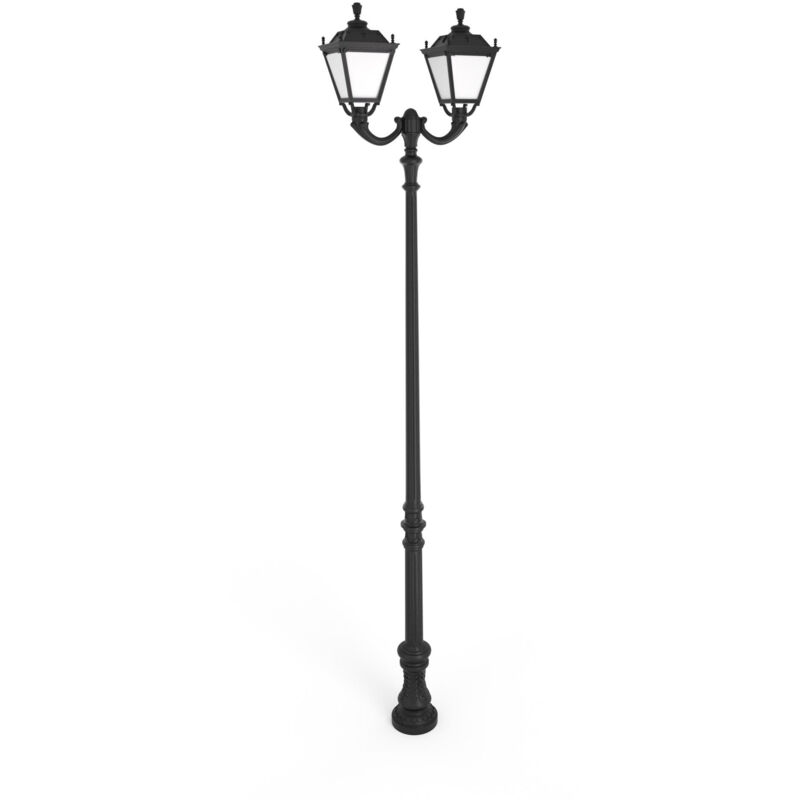 foto del prodotto barcelona led corpo illuminante esterno doppio lampione tobia fumagalli cct