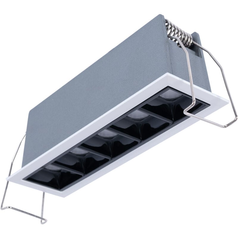 foto del prodotto barcelona led downlight led lineare da incasso 10w chip osram ugr18
