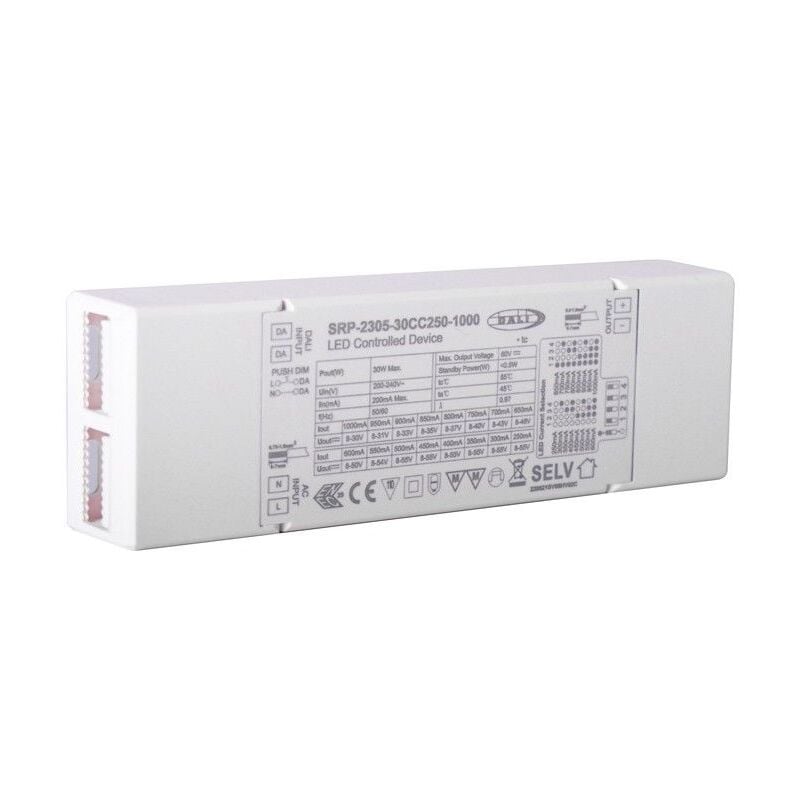 foto del prodotto barcelona led driver dali a 1 canale con corrente costante da 250ma a 1000ma