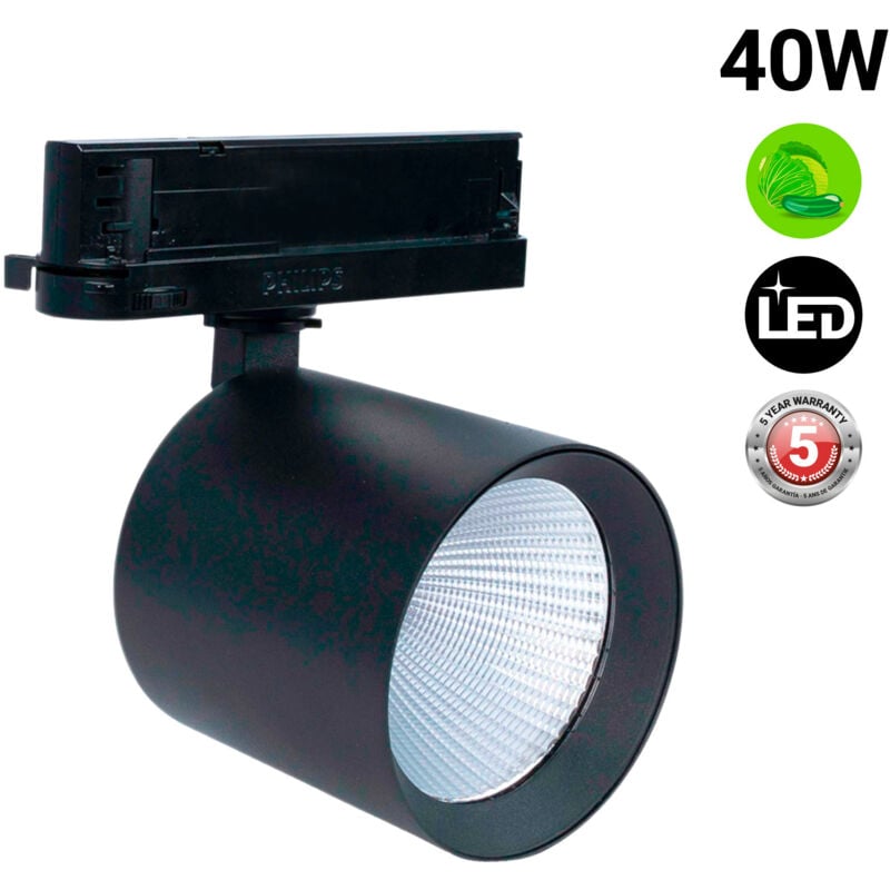 foto del prodotto barcelona led faretto led a binario trifase 40w fruttivendoli driver