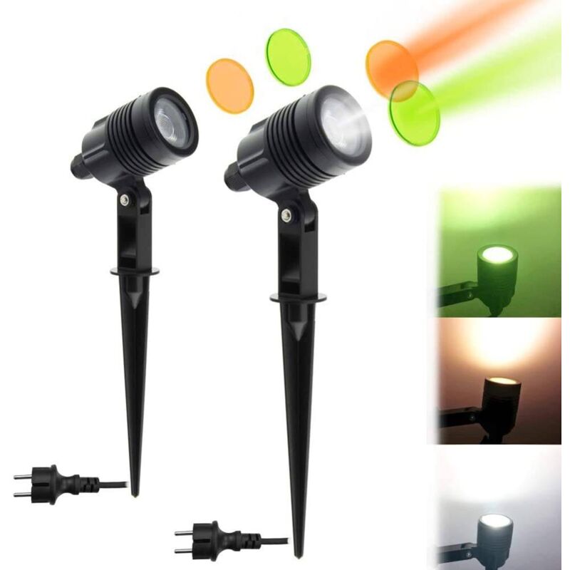 foto del prodotto barcelona led faretto led con picchetto 3w 230v ip65