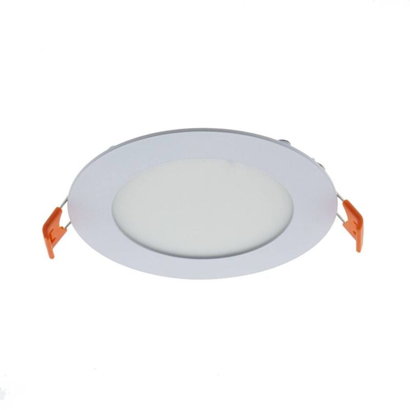 foto del prodotto barcelona led faretto led da incasso circolare 6w taglio 110 mm 5 anni di bianco caldo