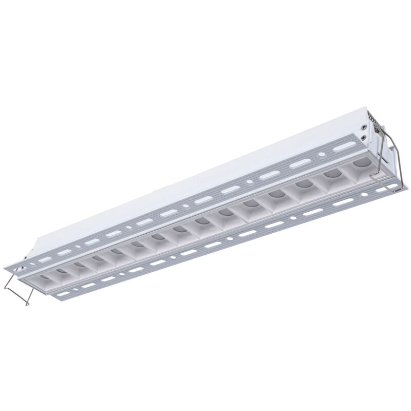 foto del prodotto barcelona led - faretto lineare led trimless incasso a scomparsa - 30w - ugr18 - - bianco neutro