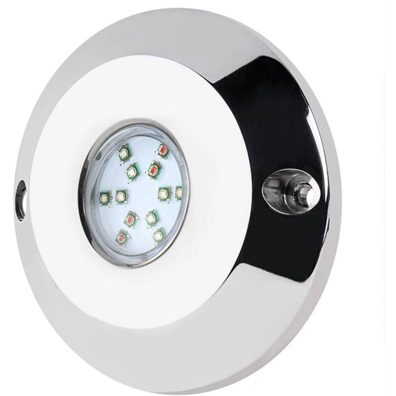 foto del prodotto barcelona led faro led sommerso rgb per imbarcazioni 12v 60w incassato nel