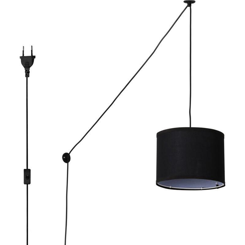 foto del prodotto barcelona led lampada a sospensione decorativa kim con cavo e spina e27