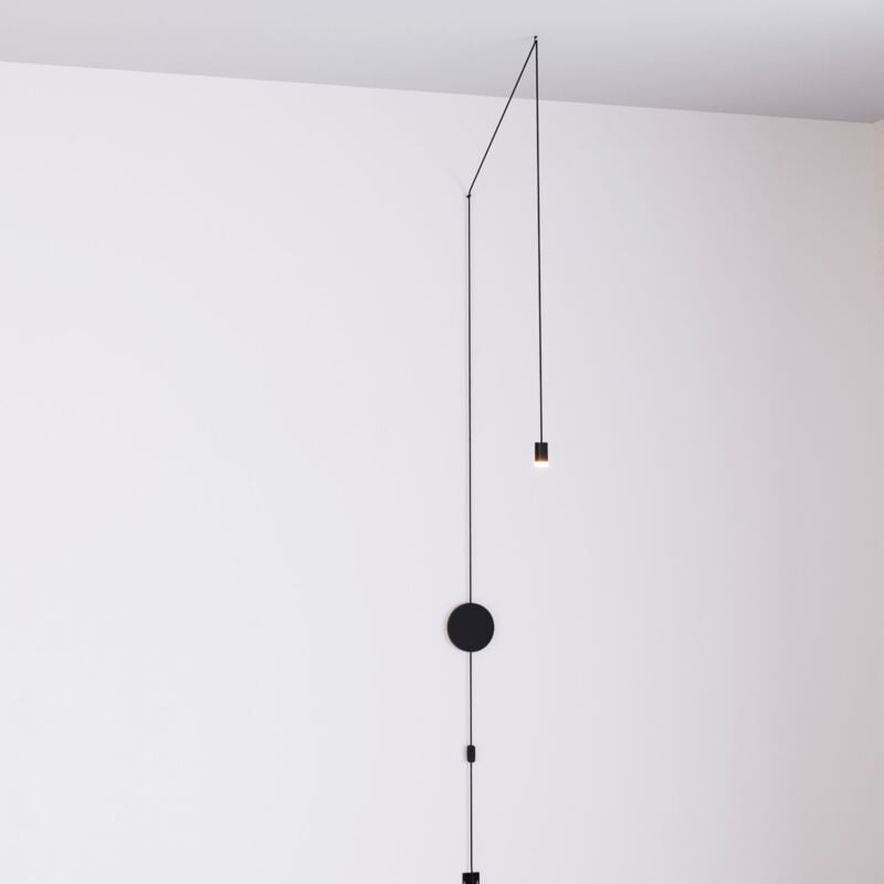 foto del prodotto barcelona led lampada a sospensione di design n bula con spina e interruttore