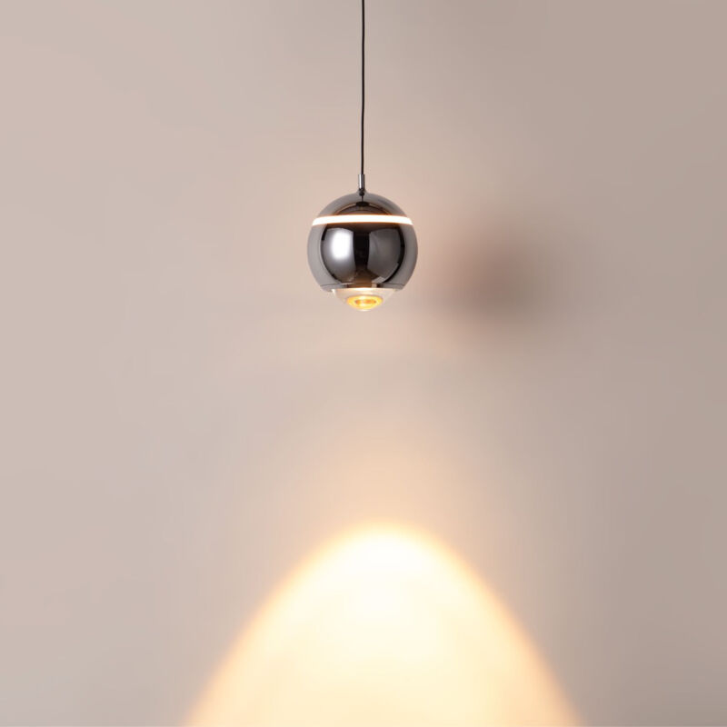 foto del prodotto barcelona led lampada a sospensione led per binario magnetico 48v jade 10