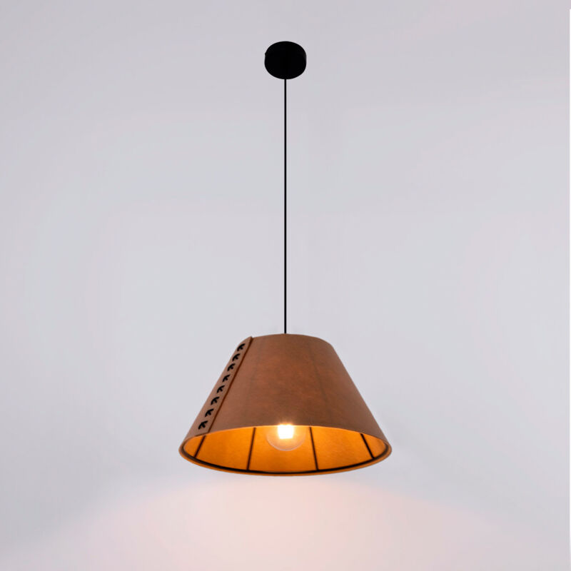 foto del prodotto barcelona led lampada acustica a sospensione gandal 50 50cm