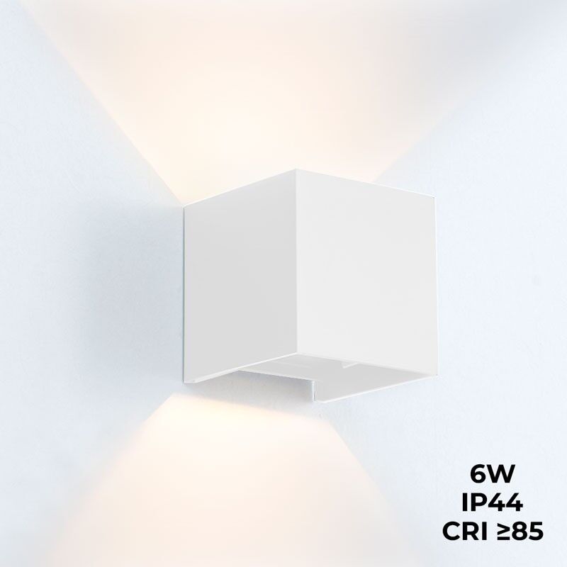 foto del prodotto barcelona led lampada da parete kurtin 6w con apertura di luce dimmerabile