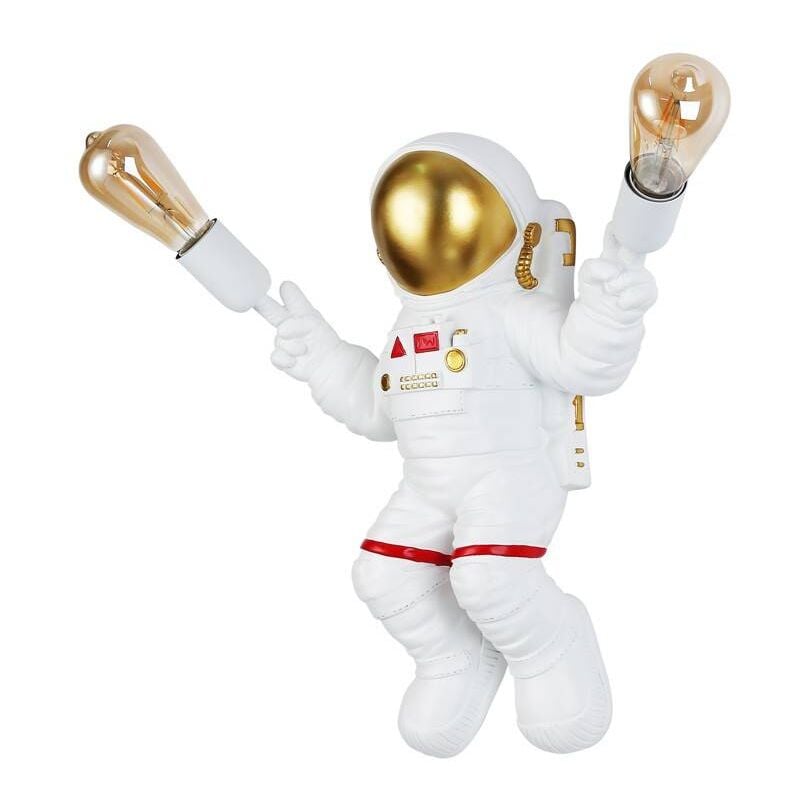 foto del prodotto barcelona led lampada da parete per bambini astronauta ellen 2 x e27