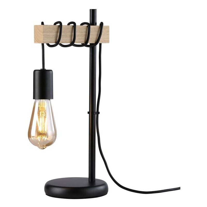 foto del prodotto barcelona led lampada da tavolo in legno wooda .