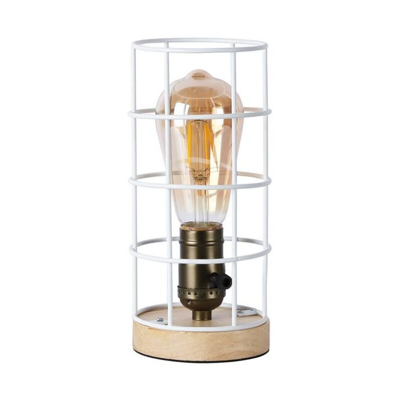 foto del prodotto barcelona led lampada da tavolo vintage in stile industriale gregor .