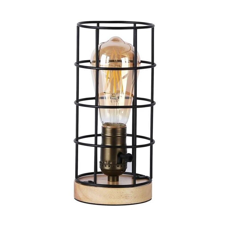 foto del prodotto barcelona led lampada da tavolo vintage in stile industriale gregor .