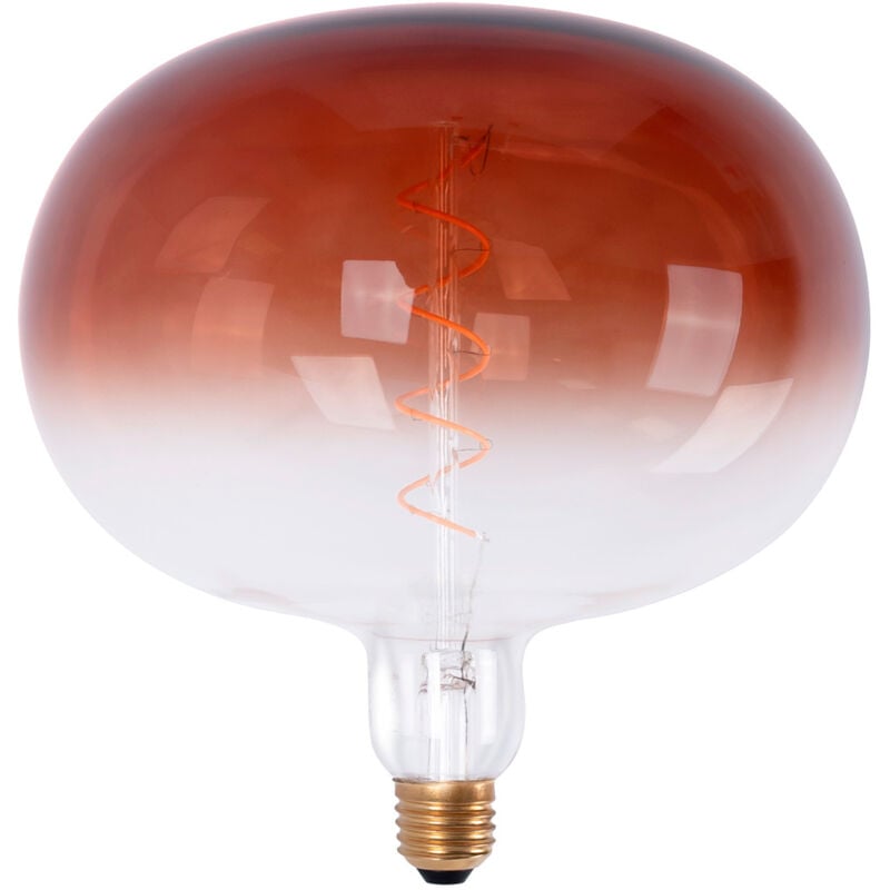 foto del prodotto barcelona led lampadina decorativa a filamento led decor marrone e27 r220