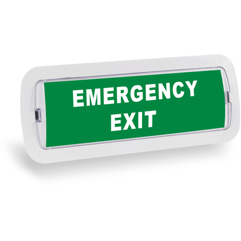 foto del prodotto barcelona led lotto pittogramma autoadesivo emergency exit lampada di emergenza