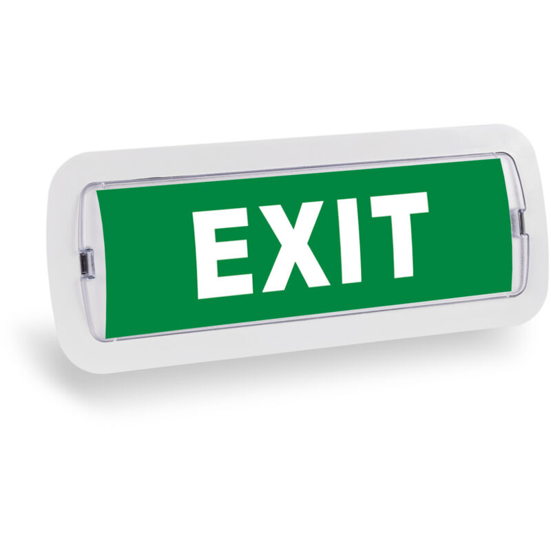 foto del prodotto barcelona led lotto pittogramma autoadesivo exit lampada di emergenza 3w