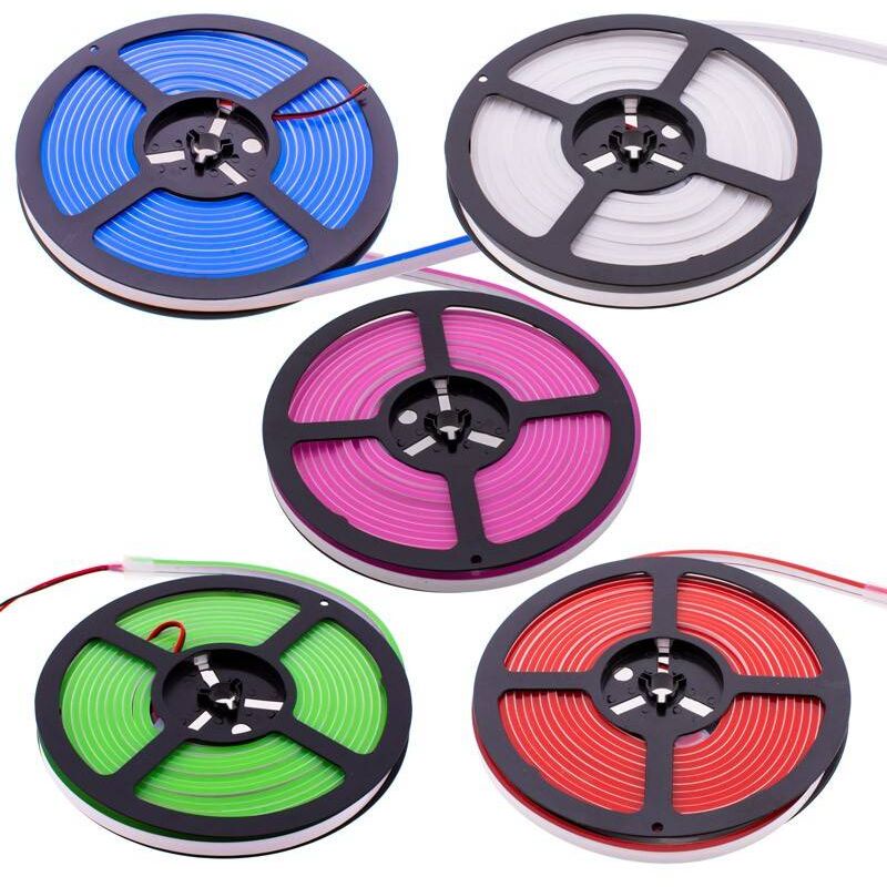 foto del prodotto barcelona led neon flex led 24v dc 4x10mm 5 metri 13w m 120 led m 