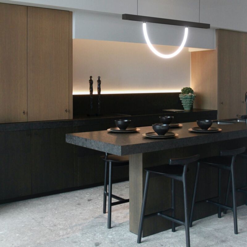 foto del prodotto barcelona led neon led flex 360 a binario magnetico 48v dc 30mm 24w m bianco freddo