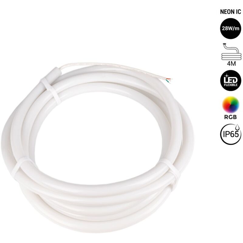 foto del prodotto barcelona led neon led flex rgb intelligente ic 360 22mm 4 metri 12v