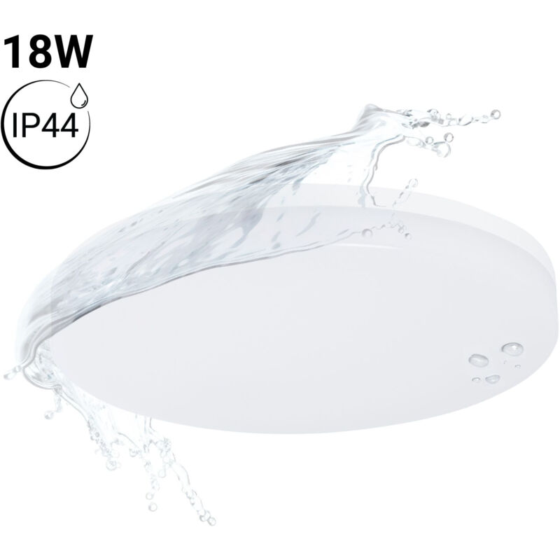 foto del prodotto barcelona led plafoniera led 18w ip44 26 cm bianco neutro