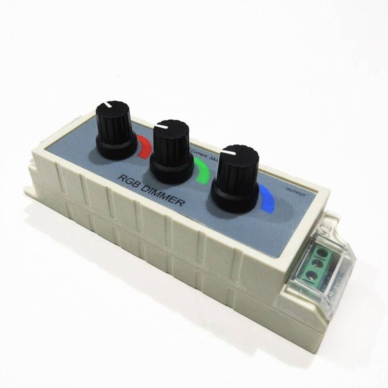 foto del prodotto barcelona led regolatore rgb manuale per cambio colore a 12 24v con un