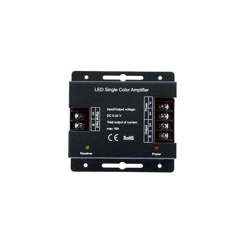 foto del prodotto barcelona led ripetitore amplificatore di segnale pwm monocolore 5 24v 16a