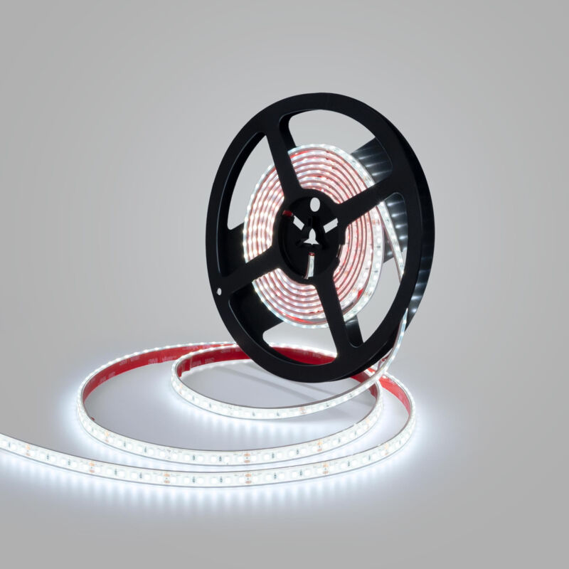 foto del prodotto barcelona led striscia led 24v dc a tenuta stagna monocolore 9,6w m 10mm bianco freddo