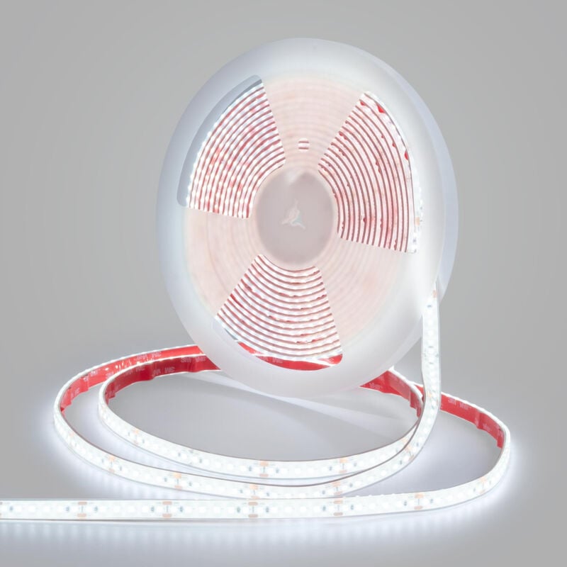 foto del prodotto barcelona led striscia led 24v dc a tenuta stagna monocolore 9,6w m 12mm bianco freddo