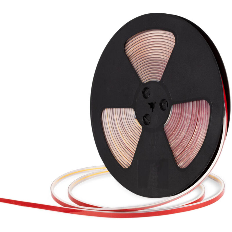 foto del prodotto barcelona led striscia led cob 220v ac 10w m 12mm ip67 20 metri bianco freddo