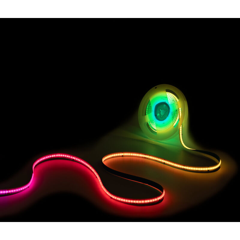 foto del prodotto barcelona led striscia led rgb cob ic 24v dc 12w m ip20 630led m 