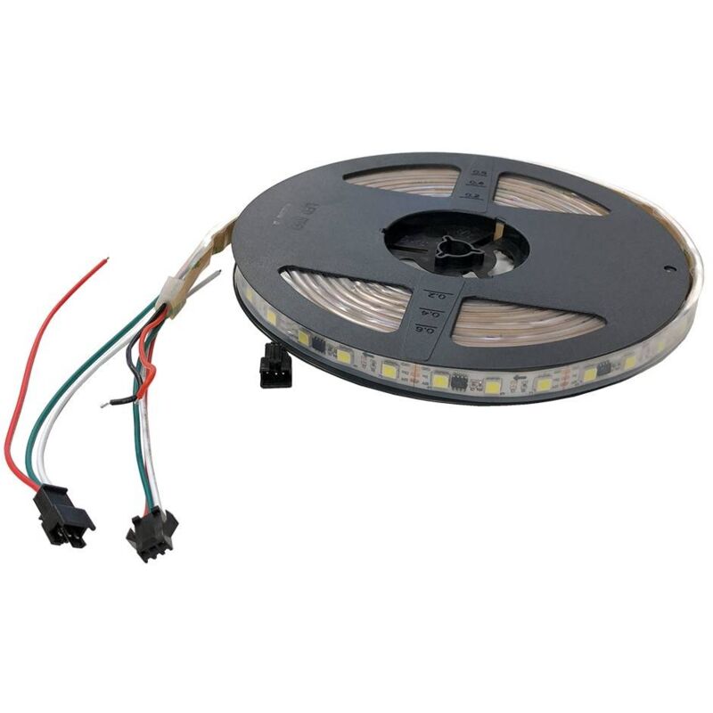 foto del prodotto barcelona led striscia led smart ic 12v dc 14,4w m ip67 60 led m bianco freddo