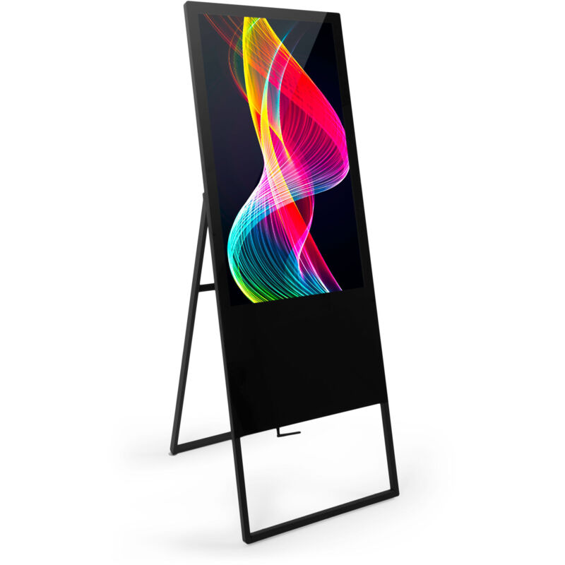 foto del prodotto barcelona led totem pubblicitario pieghevole lcd full hd da 43 android 
