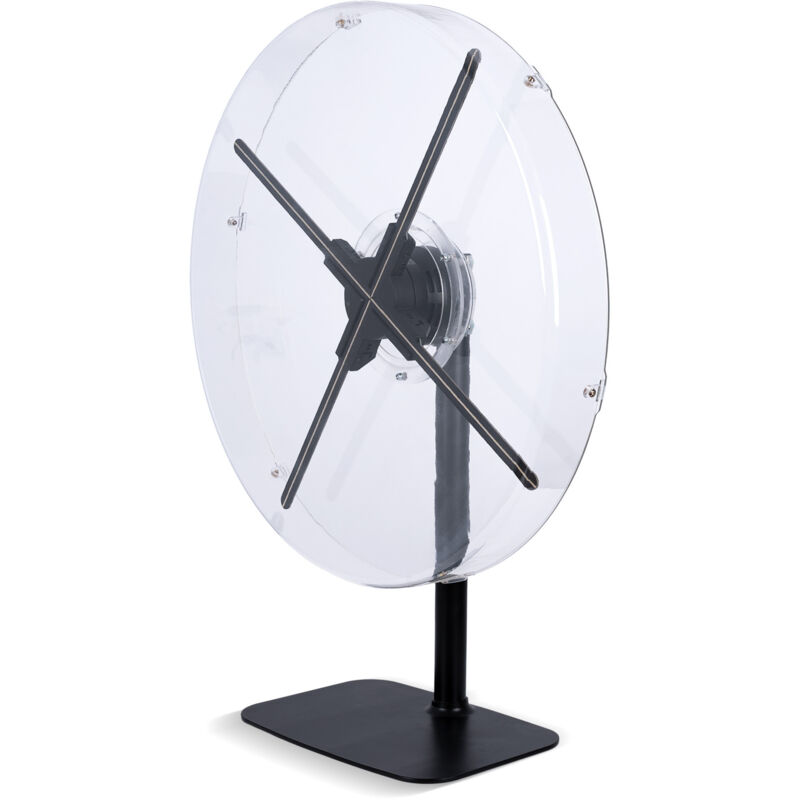 foto del prodotto barcelona led ventilatore olografico 3d da tavolo 52 cm 72w