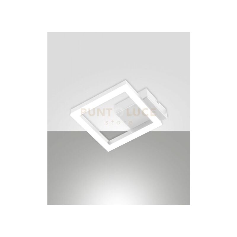 foto del prodotto bard applique bianca 1 luce 3000k 11w 1080 lm, 17cm dimmerabile