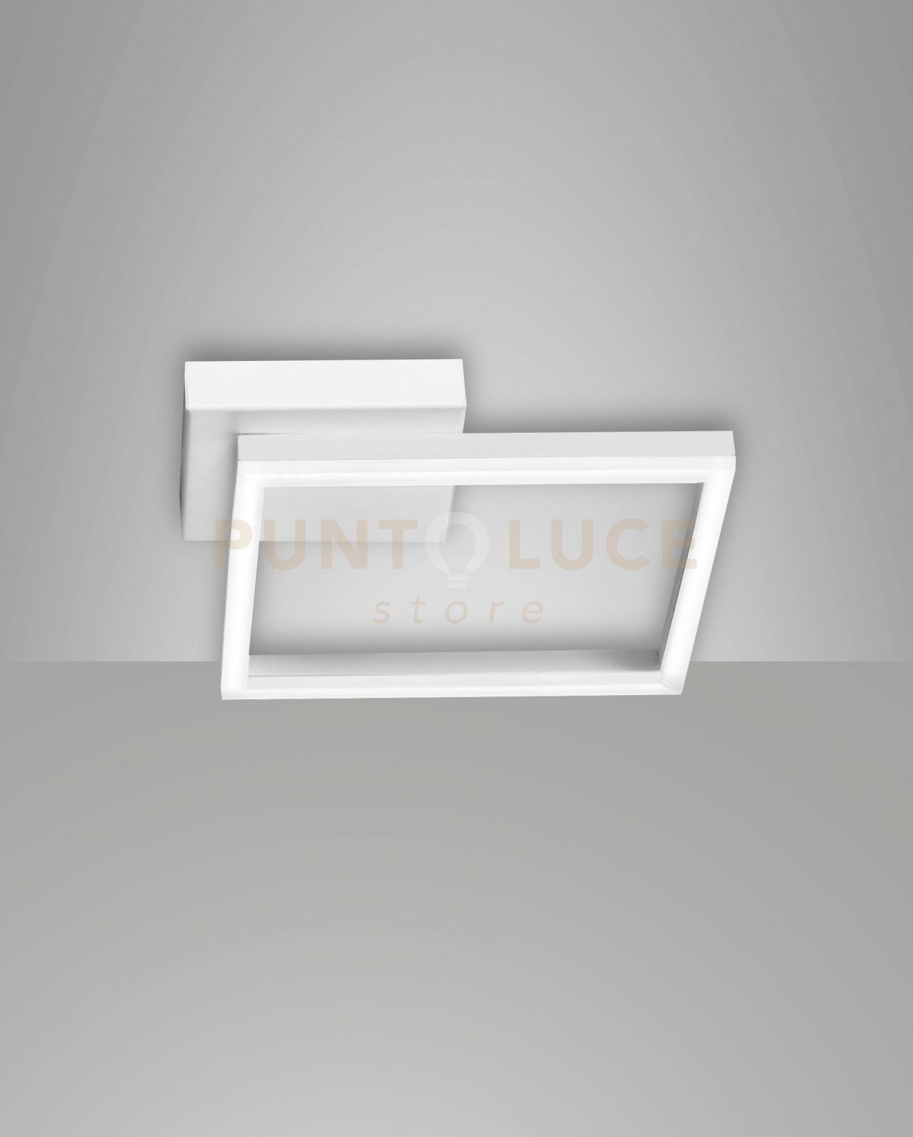 foto del prodotto bard applique bianca 1 luce a led 3000k 22w 2160 lm dimmerabile c access.