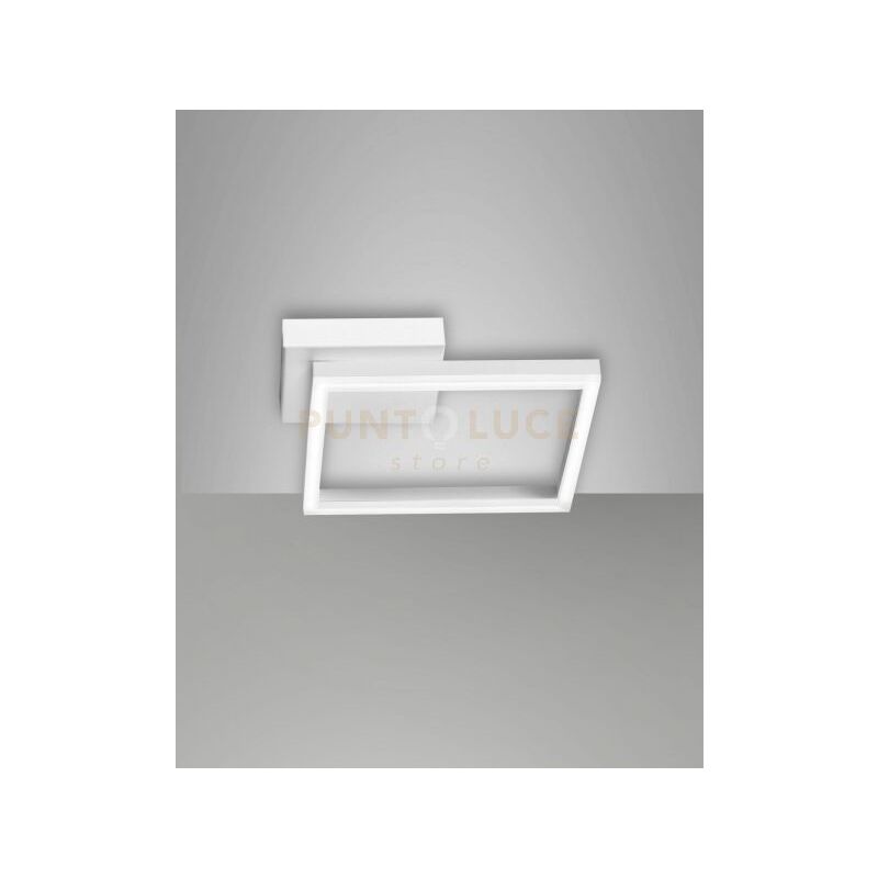 foto del prodotto bard applique bianca nw 1 luce a led 4000k 22w 2250 lm dimmerabile
