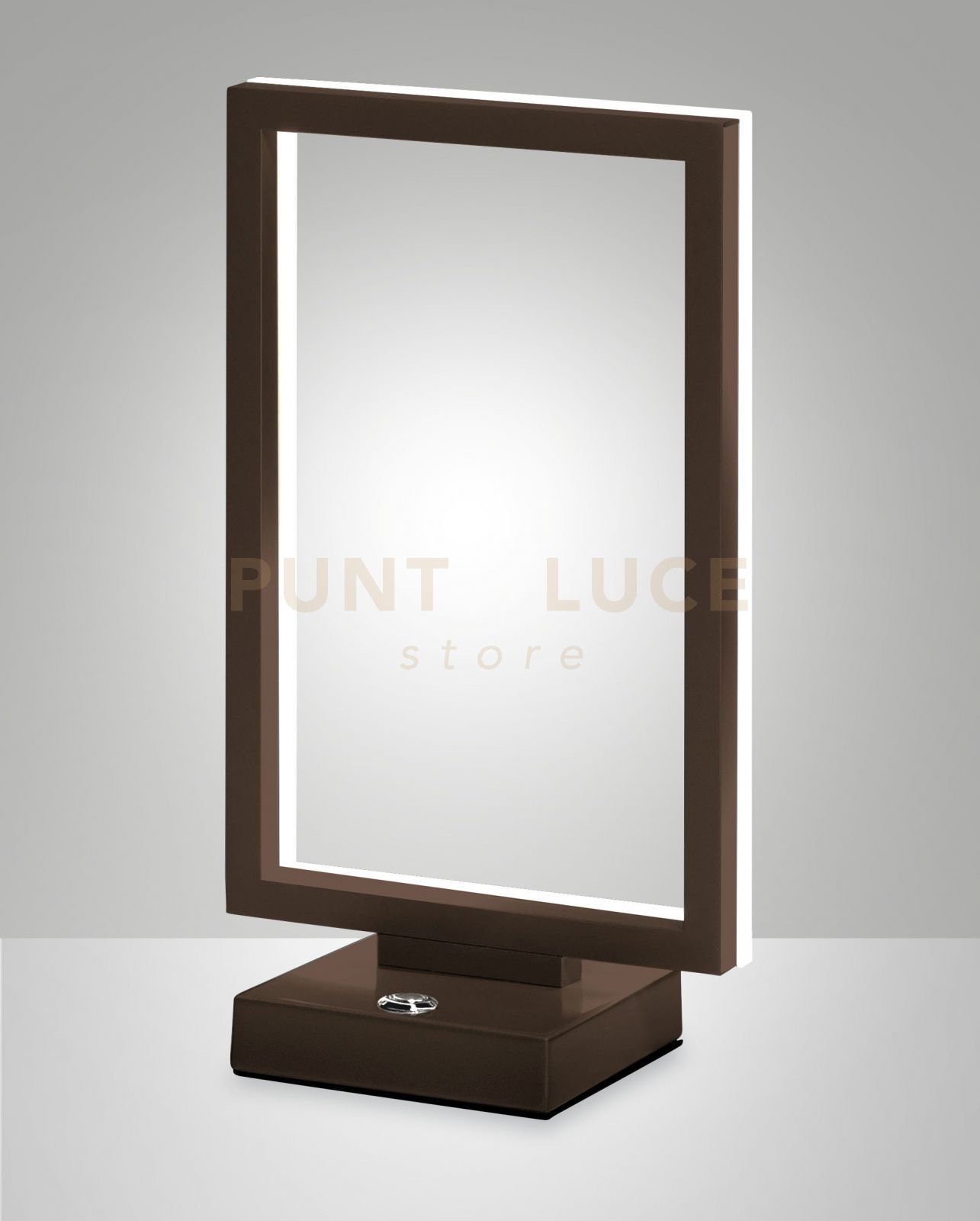 foto del prodotto bard lampada da tavolo corten a led 3000k 15w 1720 lm dimmerabile e luce regolabile